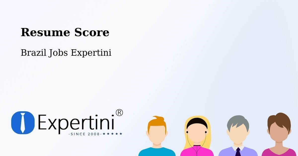Resume Score & Job Description Match Tool – Castelo - Brazil Jobs Expertini